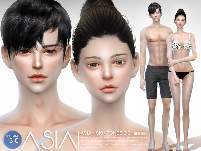 sims 3 realistic female skin